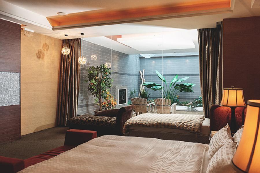 Qin Hai Motel Nantou Exterior foto